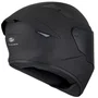 Capacete Fechado Kyt TT Course Plain Matt Preto Fosco