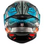 Capacete Fechado Kyt TT Revo Synchrotron Preto Azul