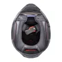 Capacete Fechado Ls2 FF807 Dragon Carbon Trax Azul Vermelho