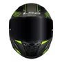 Capacete Fechado LS2 FF353 Rapid Rokku Preto Amarelo Fosco