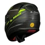 Capacete Fechado LS2 FF353 Rapid Rokku Preto Amarelo Fosco