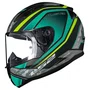 Capacete Fechado LS2 FF353 UFO Verde Amarelo Flou