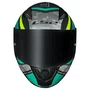 Capacete Fechado LS2 FF353 UFO Verde Amarelo Flou