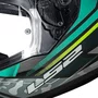 Capacete Fechado LS2 FF353 UFO Verde Amarelo Flou