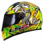 Capacete Fechado Ls2 Ff358 Alex Barros Amarelo