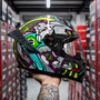 Capacete Fechado Ls2 Ff358 Classic Pro Alex Barros Titanium