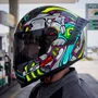 Capacete Fechado Ls2 Ff358 Classic Pro Alex Barros Titanium