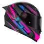 Capacete Fechado LS2 FF358 Pro Modok Preto Rosa