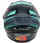 Capacete Fechado LS2 FF358 Pro Modok Verde Laranja