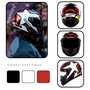 Capacete Fechado LS2 FF358 Starwar Branco Vermelho Brilho