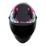 Capacete Fechado LS2 FF358 Tribal Fucsia Roxo