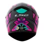 Capacete Fechado LS2 FF358 Tribal Fucsia Roxo