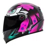 Capacete Fechado LS2 FF358 Tribal Fucsia Roxo
