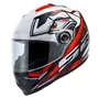 Capacete Fechado Ls2 FF358 Xdron Preto Vermelho