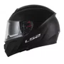 Capacete Fechado LS2 FF397 Vector Monocolor Preto Fosco