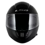 Capacete Fechado LS2 FF397 Vector Monocolor Preto Fosco
