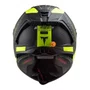 Capacete Fechado Ls2 Ff805 Thunder Carbon Racing 1 Preto Amarelo