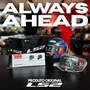 Capacete Fechado Ls2 FF807 Dragon Carbon Trax Azul Vermelho