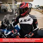 Capacete Fechado Ls2 FF807 Dragon Carbon Trax Vermelho