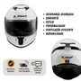 Capacete Fechado LS2 FF808 Stream 2 Branco