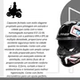 Capacete Fechado LS2 FF808 Stream 2 Maze Branco Preto