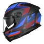 Capacete Fechado LS2 FF808 Stream 2 Road Titanium Fosco Vermelho