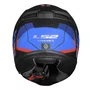 Capacete Fechado LS2 FF808 Stream 2 Road Titanium Fosco Vermelho