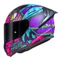 Capacete Fechado LS2 FF810 Vigo Drillox Roxo Fosco