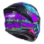 Capacete Fechado LS2 FF810 Vigo Drillox Roxo Fosco