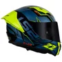 Capacete Fechado LS2 FF810 Vigo Limits Preto Azul