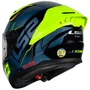 Capacete Fechado LS2 FF810 Vigo Limits Preto Azul