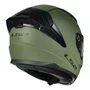 Capacete Fechado LS2 FF810 Vigo Monocolor Verde Militar Fosco
