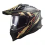Capacete Fechado Ls2 Mx701 Explorer Extend Militar Verde Fosco