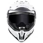 Capacete Fechado Ls2 MX702 Pioneer 2 Monocolor Branco