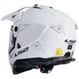 Capacete Fechado Ls2 MX702 Pioneer 2 Monocolor Branco