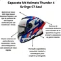 Capacete Fechado MT Helmets Thunder 4 SV Ergo C7 Azul