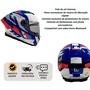 Capacete Fechado MT Helmets Thunder 4 SV Ergo C7 Azul