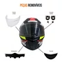 Capacete Fechado MT Stinger 2 Chest C0 Preto Fosco