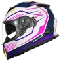 Capacete Fechado Norisk FF302 Soul Factor Branco Rosa