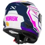 Capacete Fechado Norisk FF302 Soul Factor Branco Rosa
