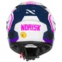 Capacete Fechado Norisk FF302 Soul Factor Branco Rosa