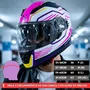 Capacete Fechado Norisk FF302 Soul Factor Branco Rosa