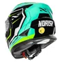 Capacete Fechado Norisk FF302 Soul Factor Preto Verde