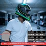 Capacete Fechado Norisk FF302 Soul Factor Preto Verde