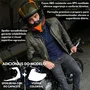 Capacete Fechado Norisk Flow Daytona Azul Fosco Laranja