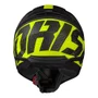 Capacete Fechado Norisk Razor Full Preto Amarelo Fosco