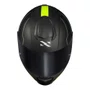 Capacete Fechado Norisk Razor Full Preto Amarelo Fosco