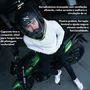 Capacete Fechado Norisk Razor Full Preto Amarelo Fosco Premium