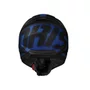 Capacete Fechado Norisk Razor Full Preto Azul Fosco