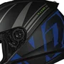 Capacete Fechado Norisk Razor Full Preto Azul Fosco